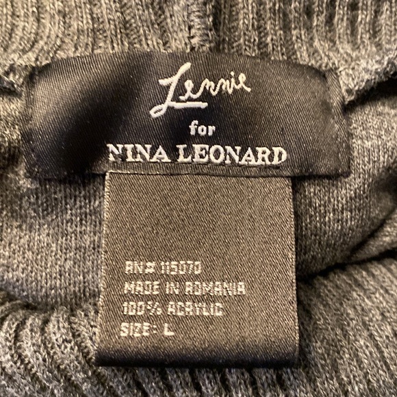 Lemmie for Nina Leonard Large sweater dress great condition - Picture 7 of 7